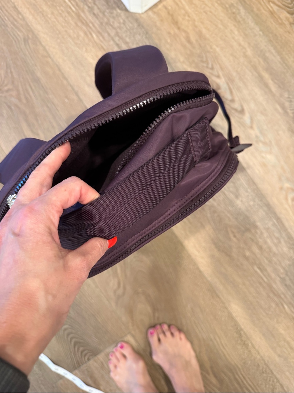 lululemon athletica Women’s Deep Plum Backpack - Picture 3 of 9